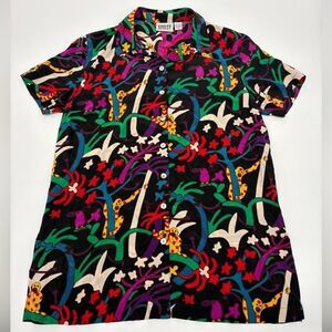 Chicos | Colorful Patterned women’s silk Shirt